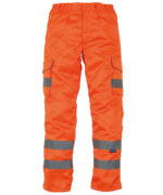 Yoko Hi-Vis Polycotton Cargo Trousers with Kneepad Pockets - Image 4