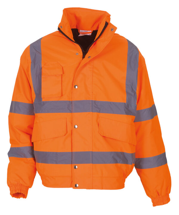 Yoko Hi-vis Classic Bomber Jacket - Image 2