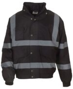 Yoko Hi-vis Classic Bomber Jacket - Image 3