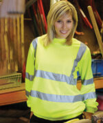 Yoko Hi-vis Sweatshirt - Image 2