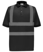 Yoko Hi-vis Short Sleeve Polo - Image 5