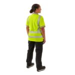 Ladies Hi Vis Savannah Birds Eye Polo - Image 6