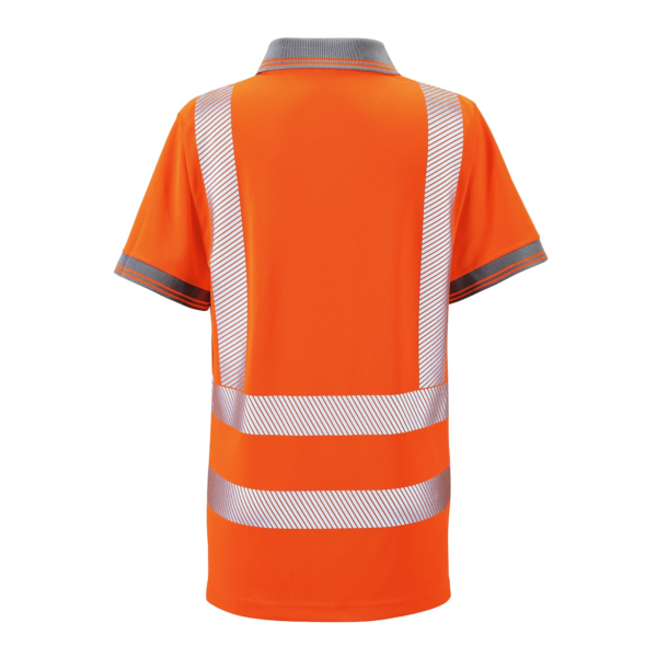 Ladies Hi Vis Savannah Birds Eye Polo - Image 3