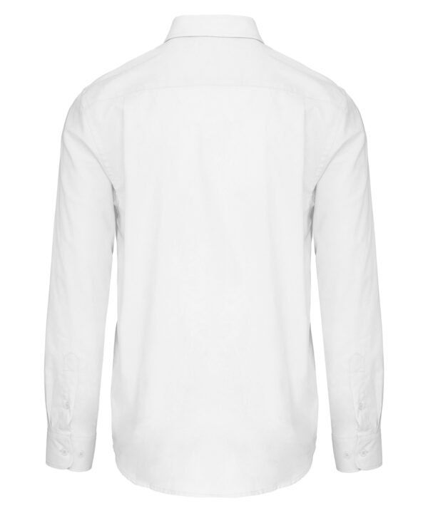 Men's long-sleeved Oxford shirt - Image 3