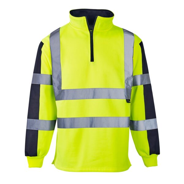 Hi Vis 2 Tone Rugby Shirt