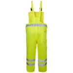 Hi Vis Polycotton Bib Trousers - Image 2