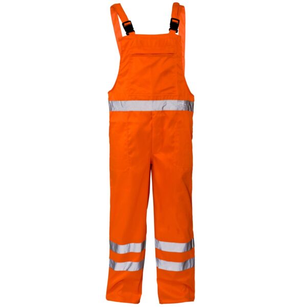 Hi Vis Polycotton Bib Trousers - Image 4