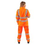 Ladies Hi Vis Eshaal Zipped Sweatshirt - Image 6
