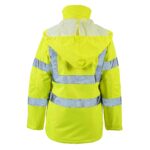 Ladies Hi Vis Kamela Padded Jacket - Image 9