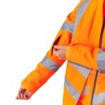 Ladies Hi Vis Kamela Padded Jacket - Image 13
