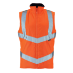 Ladies Hi Vis Anjali Body Warmer - Image 6