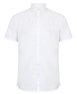 Modern short sleeve Oxford shirt - Image 7