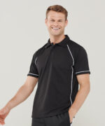 Piped performance polo - Image 5