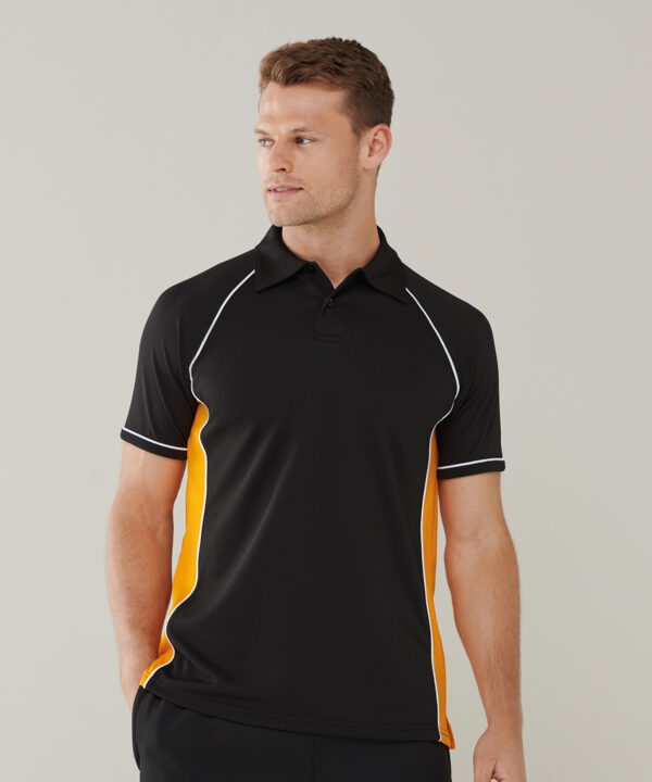 Piped performance polo product image Piped performance polo - Image 1