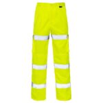 Hi Vis 3 Band Combat Trousers - Image 2