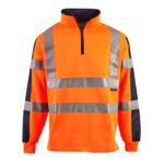 Hi Vis 2 Tone Rugby Shirt